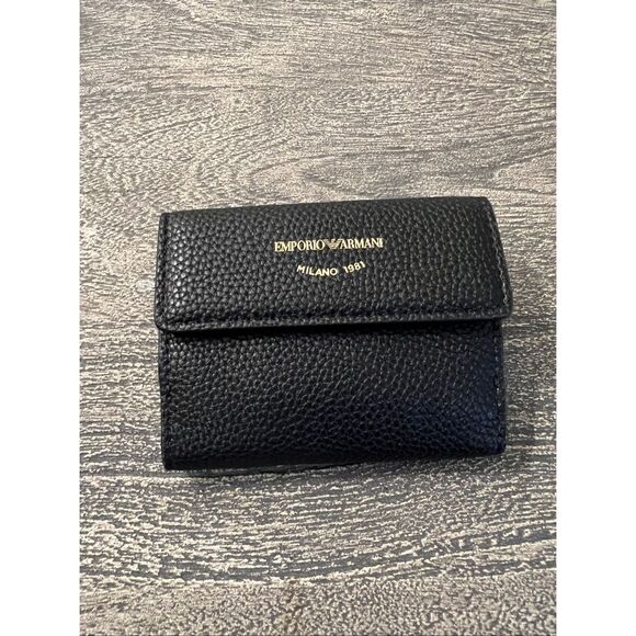 Emporio Armani MyEA Trifold Wallet – Deer Print - Picture 1 of 13